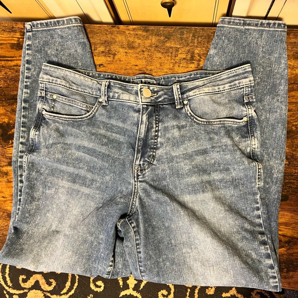 Maurices Blue Skinny Jeans